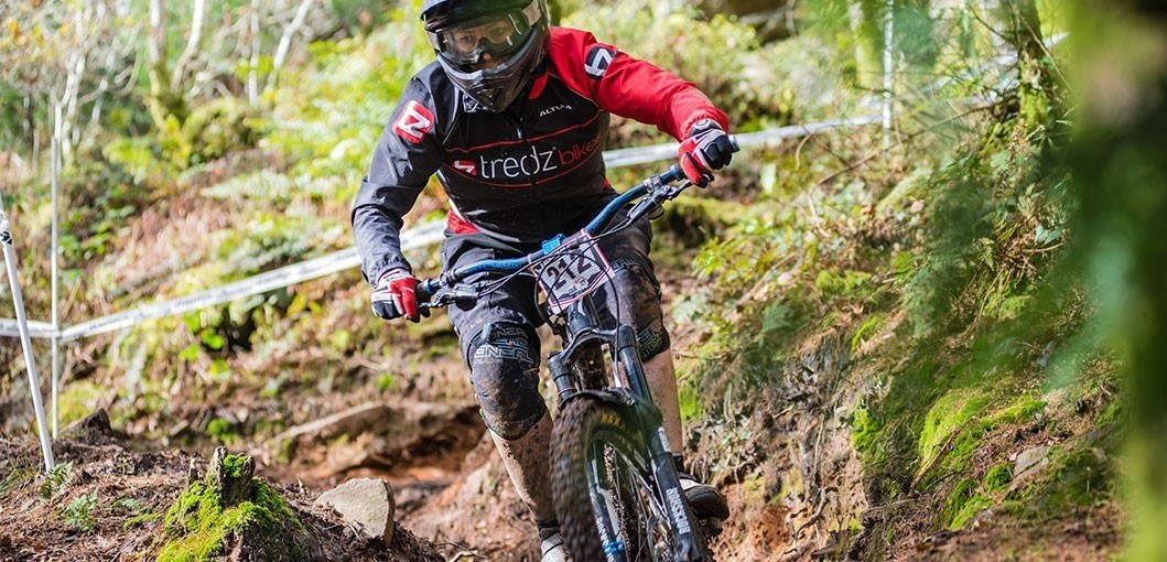 Lindsay tackles the Afan Forest Park